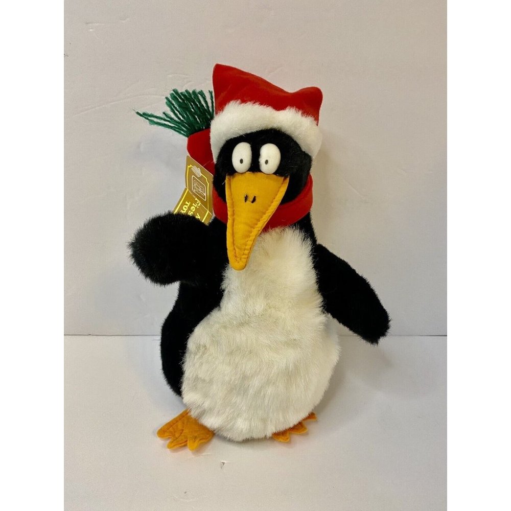 Fiesta 11” Christmas Xmas Penguin Plush Stuffed Animal‎ Xs8172 American Wego